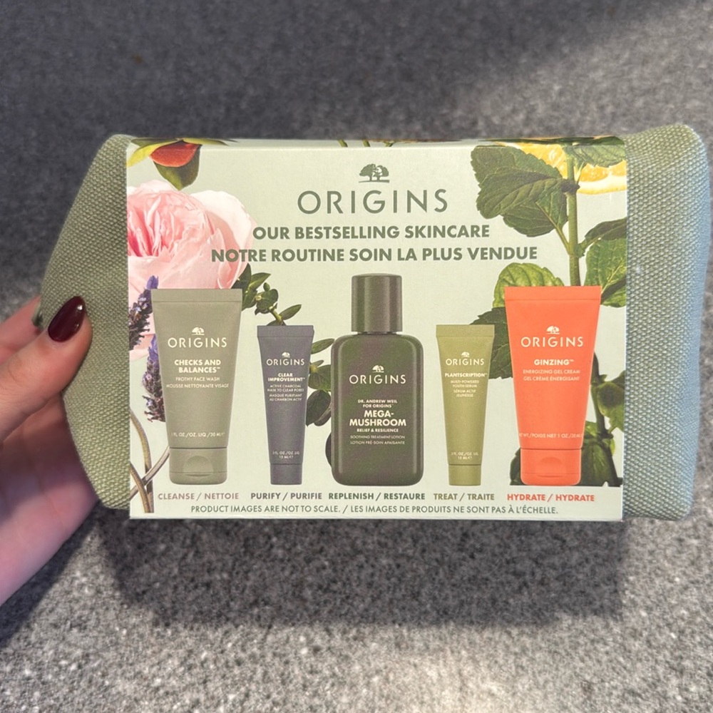 NEW Origins Best Selling Skincare Set